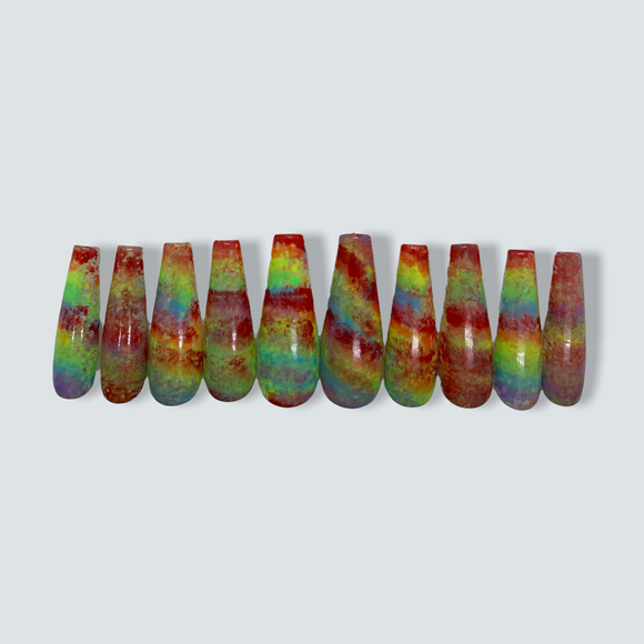 Tie Dye/Rainbow Press Ons